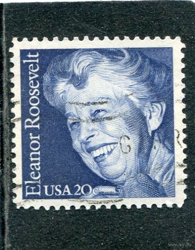 США. Элеонора Рузвельт, общественный деятель, супруга президента