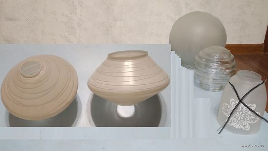 Плафоны на любой вкус к бра, люстре, лампе, светильнику