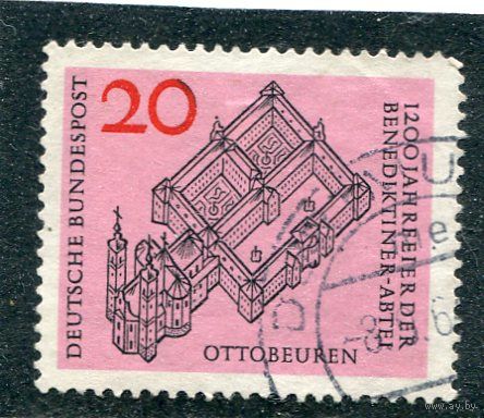 ФРГ. Оттобайрен, община. Замок