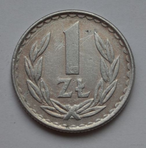 Польша, 1 злотый 1984 г.