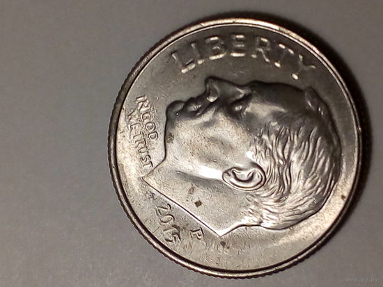 10 центов США 2015 P год