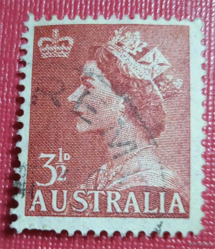 Лот 199 Австралия (1953) Стандартный выпуск 1953-1956гг Королева Елизовета II AU229