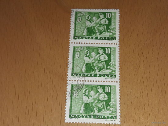 Венгрия 1964 Почтальон 3 марки