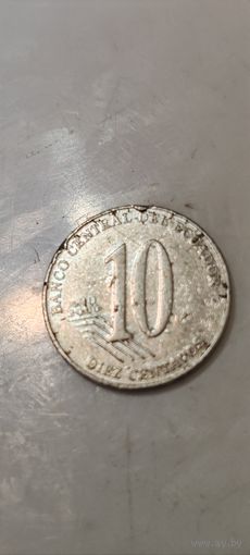 Эквадор 10 сентавос 2000