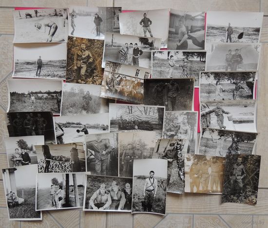 Фото "Советская армия", 1970-1980-е гг., 32 шт.