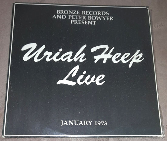 Uriah Heep – Uriah Heep Live 1973 (2LP) винил