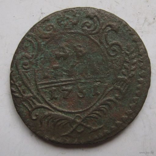 Деньга 1731г..Отличная!!!