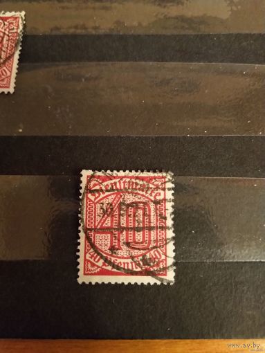 1920 Германия Рейх служебная Мих 28 оценка 1,8 евро (3-11)