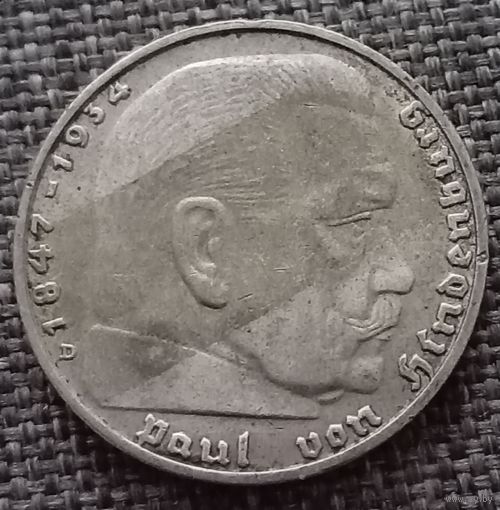 2 рейхсмарки 1939 D