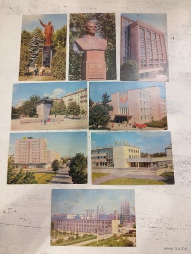 Гродно. 8 открыток 1974 г. одним лотом