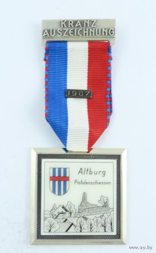 Швейцария, Памятная медаль 1987 год.