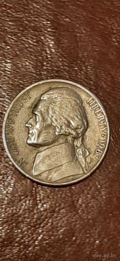 США 5 центов, 1987.