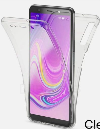 Силиконовый 2-х сторонний чехол на Samsung А50иА54