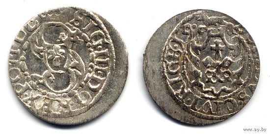 Шеляг 1619, Сигизмунд III Ваза, Рига