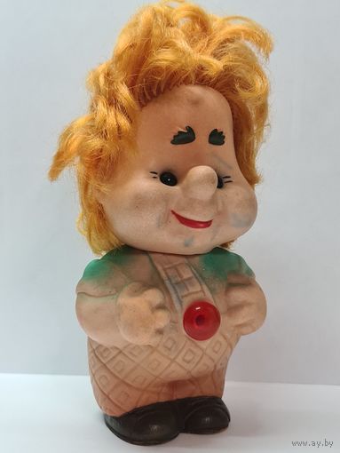 Игрушка ,,Карлсон'' резиновый 18 см. СССР.