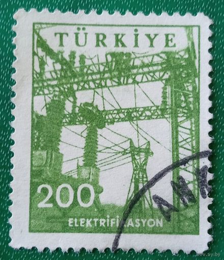 Турция 1959. Электрификации. Трансформатор