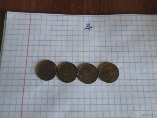 2 гроша.Польша.Цена за шт.