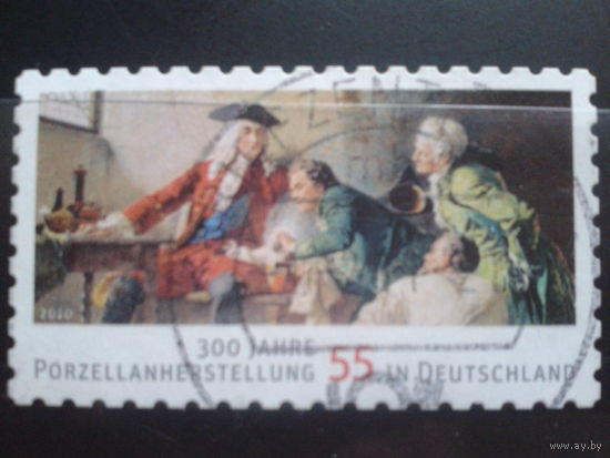 Германия 2010 Живопись Михель-1,0 евро гаш. зубцовка 10