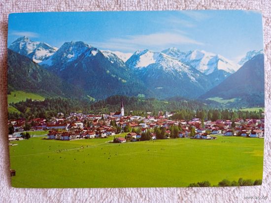 Австрия, Оберстдорф. Общий вид