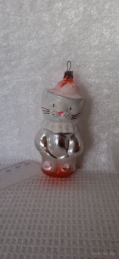 Ёлочная игрушка Кот в сапогах. 17