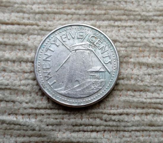 Werty71 Барбадос 25 центов 2001