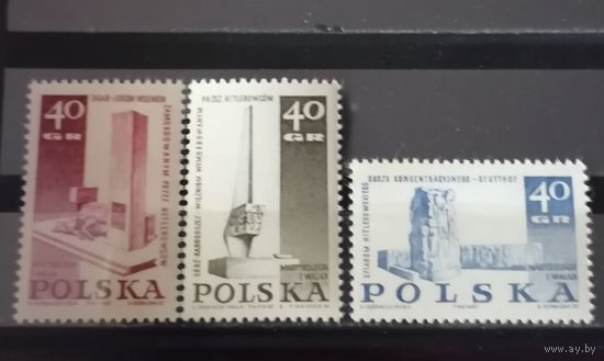Польша 1967 Мемориалы