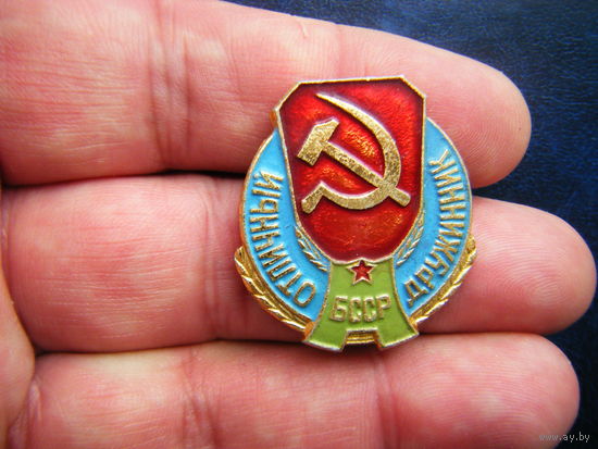 Отличный  Дружинник БССР.