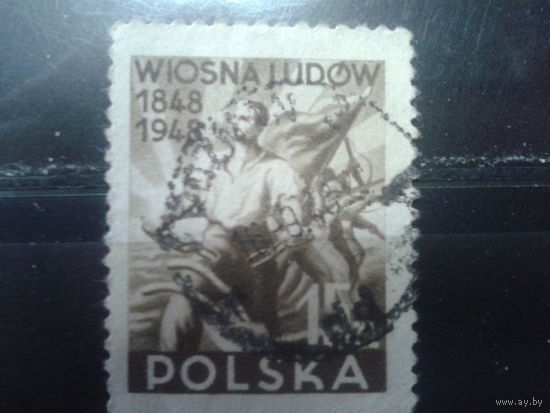 Польша,1948, 100 лет революции 1848 г.