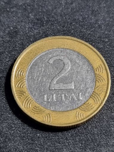 Литва 2 лита 2002