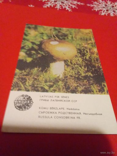 Календарик 1986г.