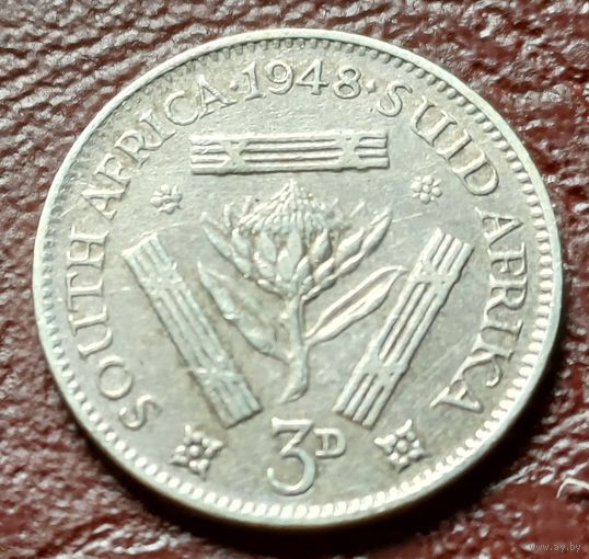 ЮАР 3 пенса, 1948    ( 1-2-4 )