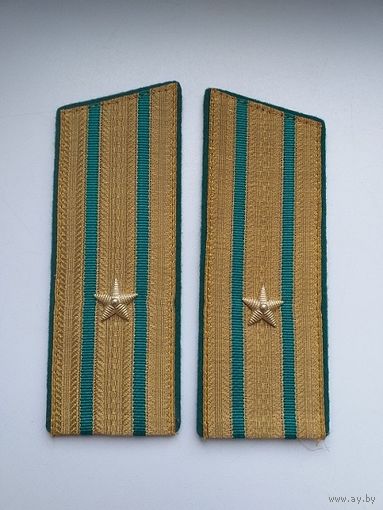 Погоны обр.1969г. ПВ КГБ СССР на парадный китель