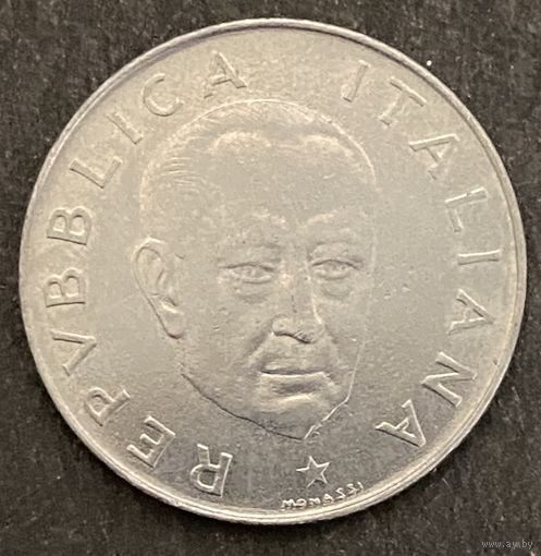 Монета Италия 100 лир 1974 год - 100 лет со дня рождения Гульельмо Маркони