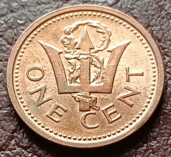 Барбадос 1 цент, 2008    ( 1-3-5 )