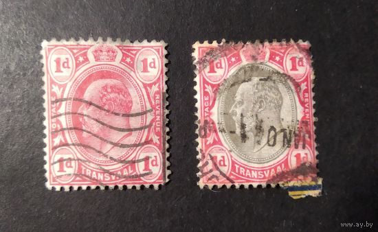 ВЕЛИКОБРИТАНИЯ\1617\. Южная Африка. Трансваль 1904\05 король Эдуард