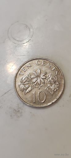 Сингапур 10 цент 1991