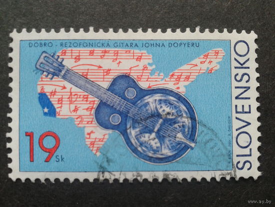 Словакия 2001 гитара