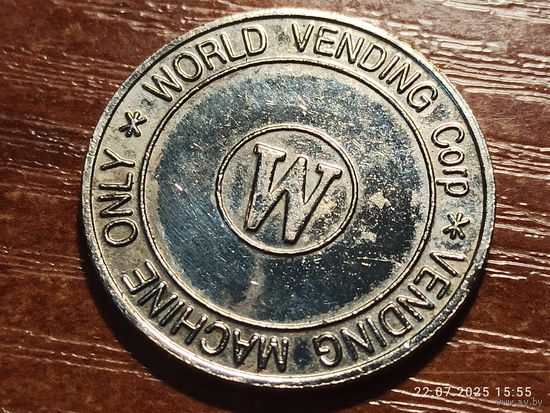 Жетон World Vending corp