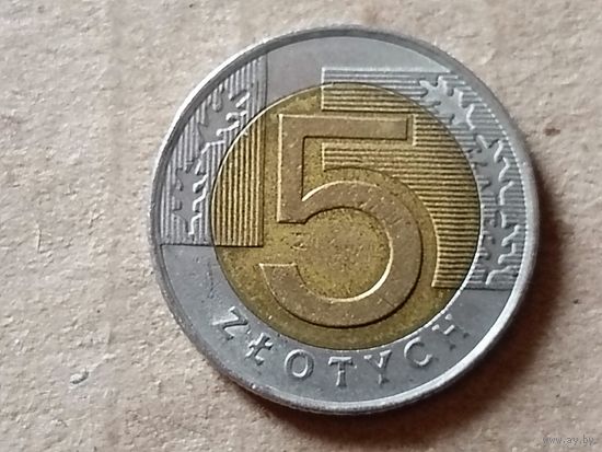 Польша 5 злотых, 2008г. (Н)