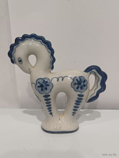 Все лоты с 1р.Конь Гжель