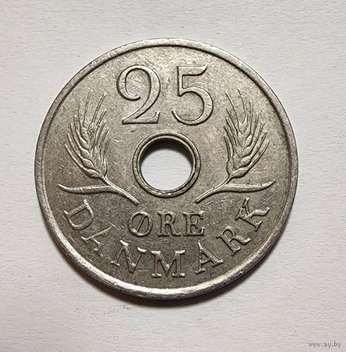 Дания 25 эре, 1969