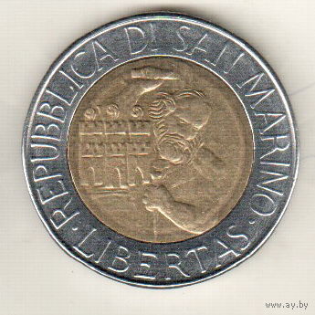 Сан-Марино 500 лира 1994