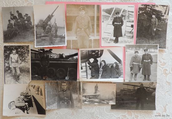 Фото "Солдаты СА на боевом дежурстве", 1960-1980-е гг., 13 шт.