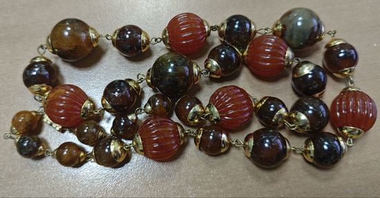 Бусы времен СССР. 60см