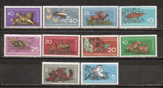 ФФ1 ГДР 1959 Фауна
