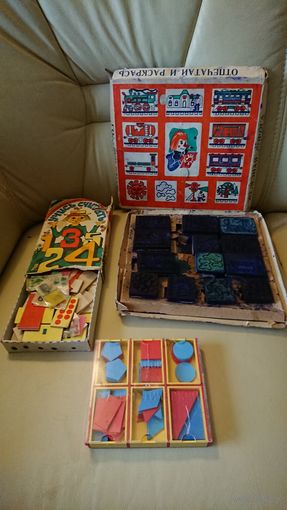Игрушки развивающие СССР.Лотом!