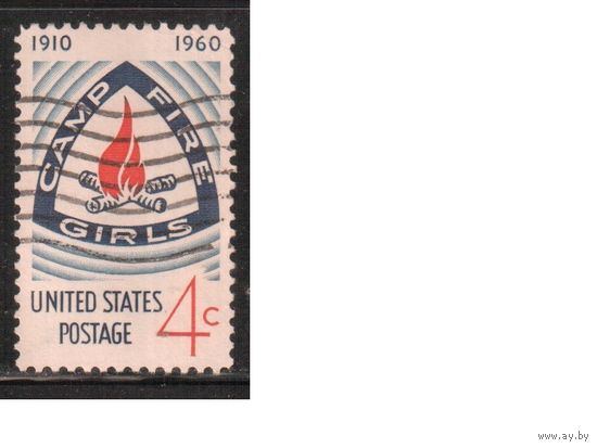 США-1960, (Мих.797) , гаш. Женский лагерь, (одиночка)