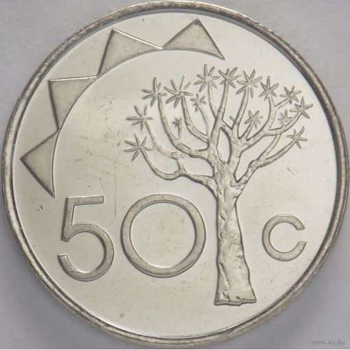 Намибия 50 центов, 2010 UNC