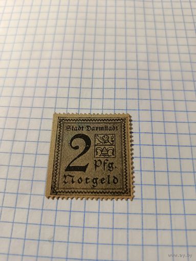 Германия 2 пфенинга