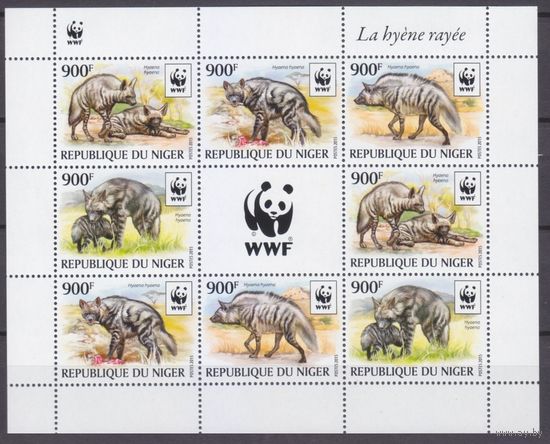 2015 Нигер 3742-3745KL WWF / Фауна 24,00 евро